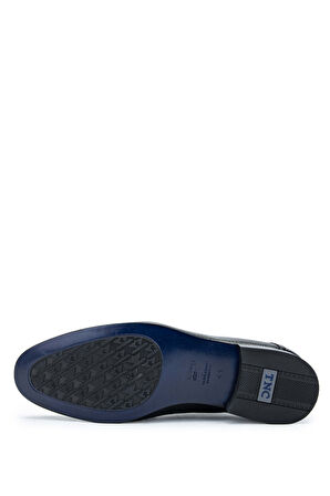 Tamer Tanca Erkek Hakiki Deri Siyah Klasik Ayakkabı 537 3117 ERK AYK Y24 SIYAH