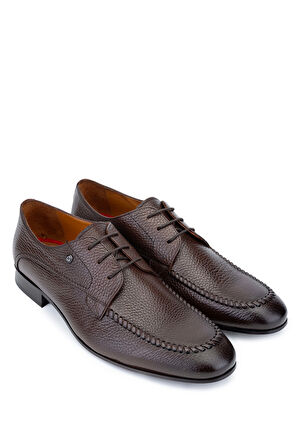 Tamer Tanca Erkek Hakiki Deri Taba Klasik Ayakkabı 537 3117 ERK AYK Y24 TABA