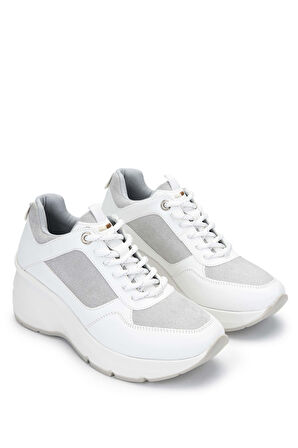 Tamer Tanca Kadın Vegan Beyaz Sneakers & Spor Ayakkabı 936 62158 BN AYK SK23/24 BEYAZ KMBN