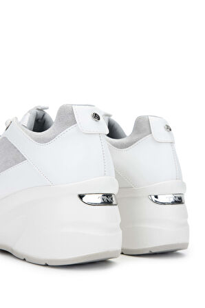 Tamer Tanca Kadın Vegan Beyaz Sneakers & Spor Ayakkabı 936 62158 BN AYK SK23/24 BEYAZ KMBN