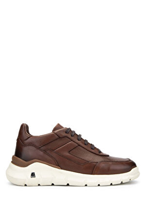 Tamer Tanca Erkek Hakiki Deri Taba Sneakers & Spor Ayakkabı 698 1084-7 ERK AYK SK23/24 TABA