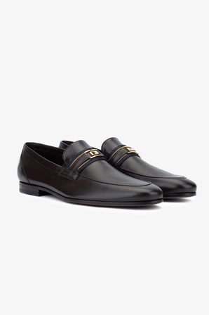 Rossi Erkek Hakiki Deri Kahverengi Loafer Ayakkabı 668 1090 ERK AYK Y24 MARRONE