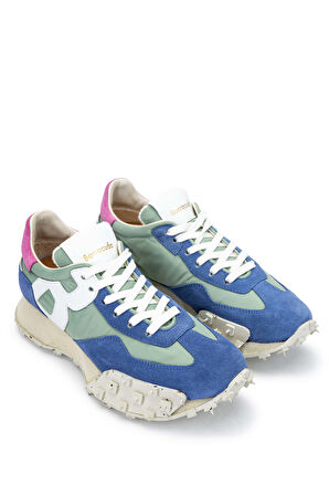 Barracuda Kadın Tekstil Deri Lacivert/Yeşil Sneakers & Spor Ayakkabı 511 BD1308B BN AYK Y24 DNM/SALVIA/YBIS