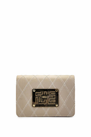 Dolce Kadın Suni Deri Bej Kap Postacı Çanta 1025 248031-2 BN CANTA Y24 BEIGH KAP