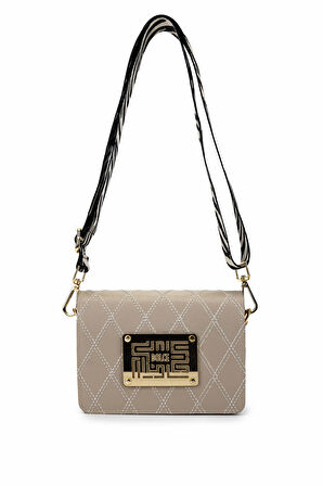 Dolce Kadın Suni Deri Bej Kap Postacı Çanta 1025 248031-2 BN CANTA Y24 BEIGH KAP