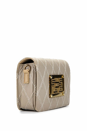 Dolce Kadın Suni Deri Bej Kap Postacı Çanta 1025 248031-2 BN CANTA Y24 BEIGH KAP