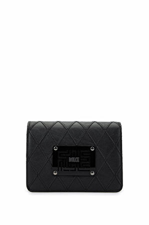 Dolce Kadın Suni Deri Siyah Kap Postacı Çanta 1025 248031-2 BN CANTA Y24 BLACK KAP
