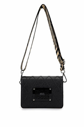 Dolce Kadın Suni Deri Siyah Kap Postacı Çanta 1025 248031-2 BN CANTA Y24 BLACK KAP