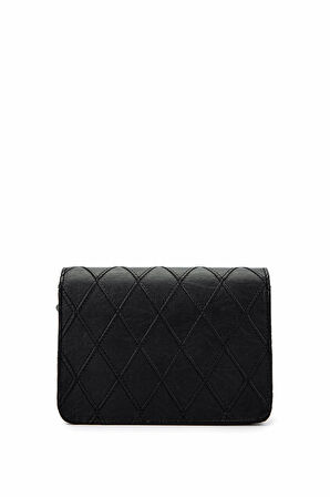 Dolce Kadın Suni Deri Siyah Kap Postacı Çanta 1025 248031-2 BN CANTA Y24 BLACK KAP