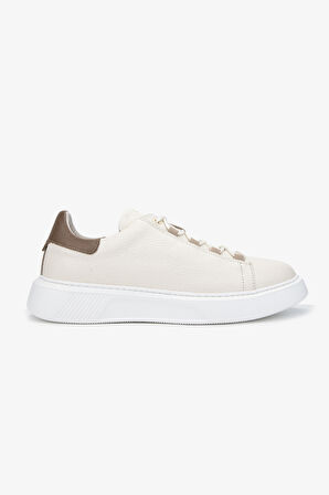 Valmenti Acrux Erkek Bej Floter Hakiki Deri Sneakers & Spor Ayakkabı 04 3521 ERK AYK Y24