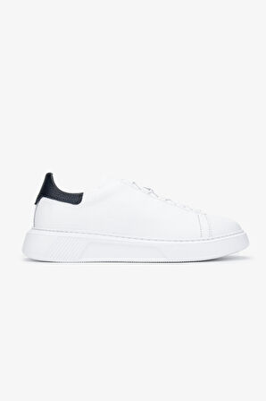 Valmenti Acrux Erkek Beyaz Floter Hakiki Deri Sneakers & Spor Ayakkabı 04 3521 ERK AYK Y24
