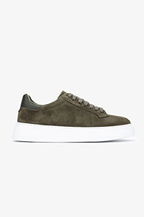 Valmenti Lorenza Erkek Yeşil Süet Hakiki Deri Sneakers & Spor Ayakkabı 04 2905 ERK AYK Y24