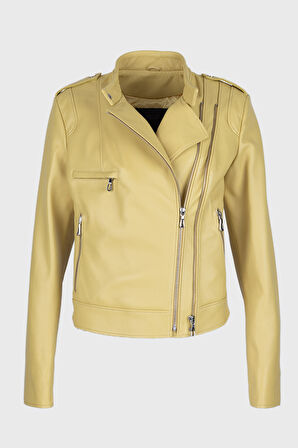 Valmenti Kadın Hakiki Deri Sarı Mont 616 3933 BN DERIMONT Y24 SARI