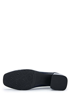 Tamer Tanca Kadın Hakiki Deri Lacivert Topuklu Ayakkabı 33 2441289-1 BN AYK Y23 LACI DR