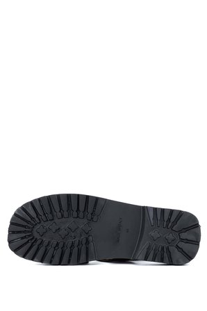 Sandals Factory Erkek Hakiki Deri Kahverengi Düz Terlik 741 M7280 ERK TRLK Y24 BROWN