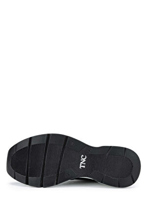 Tamer Tanca Kadın Hakiki Deri Siyah Rugan Sneakers & Spor Ayakkabı 936 62176 BN AYK Y24 SIYAH RGN