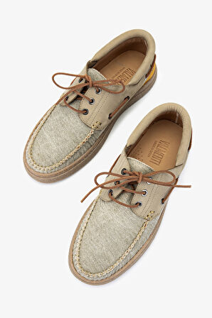 Valmenti AegisErkek Verde Kaki Deri & Tekstil Casual Ayakkabı 1035 R-08 ERK AYK Y24