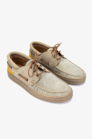 Valmenti AegisErkek Verde Kaki Deri & Tekstil Casual Ayakkabı 1035 R-08 ERK AYK Y24