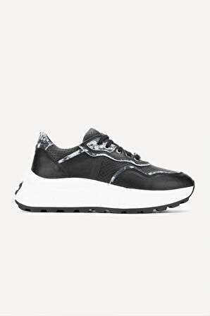 Valmenti Adamy Kadın Siyah Multi Hakiki Deri Sneakers & Spor Ayakkabı 453 5264 BN AYK Y24