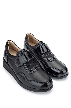 Tamer Tanca Kadın Hakiki Deri Siyah Casual Ayakkabı 824 165 BN AYK Y24 SYH DR/SYH KRSK RGN