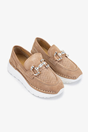 Valmenti Misty Kadın Nude Hakiki Deri Casual Ayakkabı 775 26519 BN AYK Y24