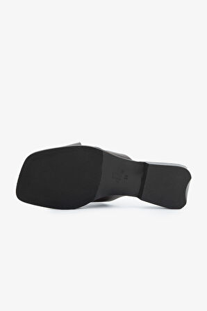 Valmenti Zuky Kadın Kahverengi Hakiki Deri Terlik 775 3659 BN TRLK Y24