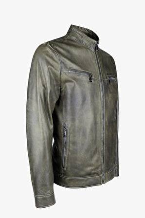 Valmenti Erkek Olive Hakiki Deri Deri Mont 571 SMR 767  ERK DR MONT SK23/24