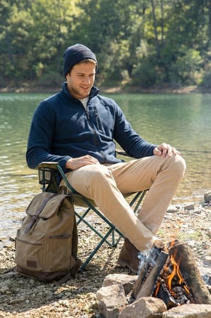Buratti Slim Fit Fermuarlı Cepli Dik Yaka Soğuk Geçirmez Polar Hırka Erkek HIRKA 5906028