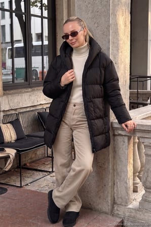 Lela Kadın Mont 640Y047