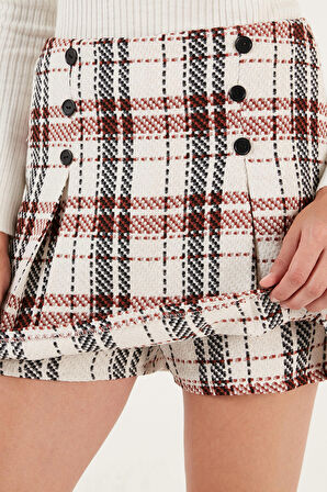 Lela Kadın Şort Etek 611ET0020