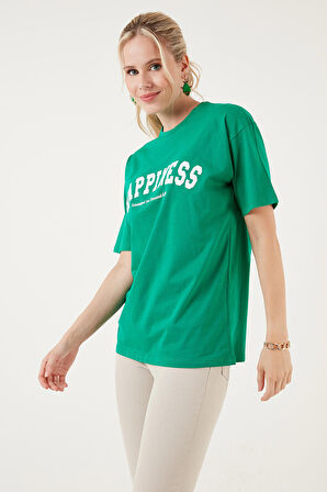 Lela Bayan T Shirt 541HAPPINESS