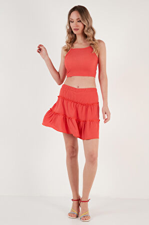 Lela Kadın Şort Etek 5865038