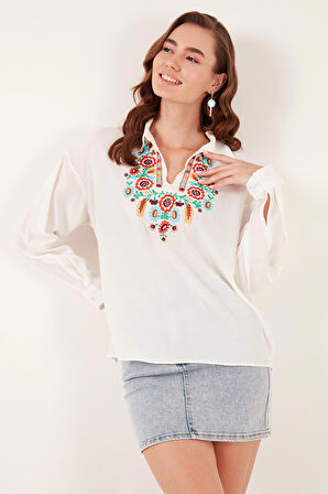 Lela Bayan Bluz 611BZ0181