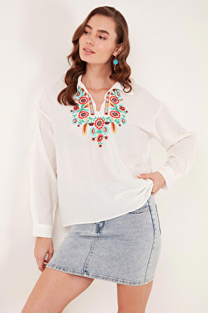 Lela Bayan Bluz 611BZ0181