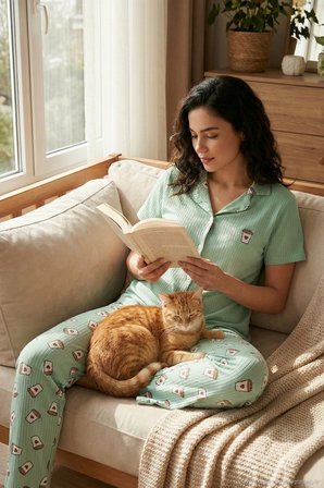 Lela Kadın Pijama Takımı 65740102