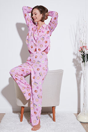 Lela Bayan Pijama Takımı 6110014