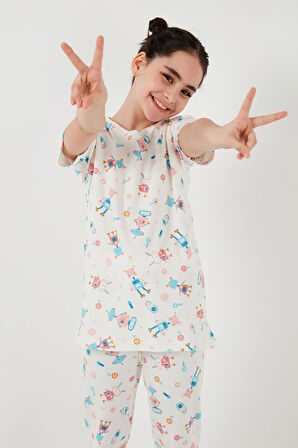 Lela Kız Çocuk Pijama Takımı 6651002