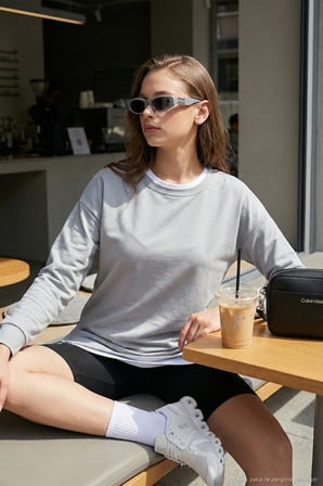 Lela Kadın Sweat 5865877