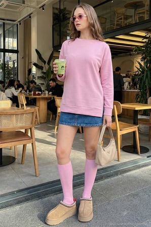 Lela Kadın Sweat 5865877