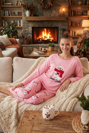 Lela Kadın Pijama Takımı 6095700