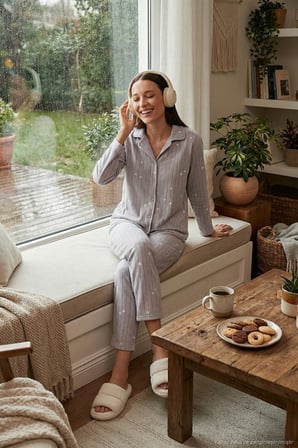 Lela Kadın Pijama Takımı 6571009W4