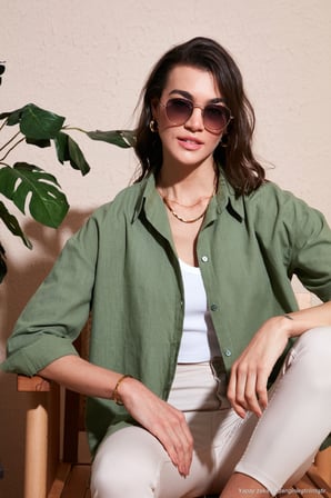 Lela Kadın Gömlek CF25S168305
