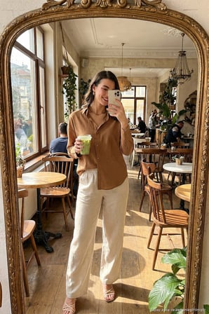 Lela Kadın Gömlek CF25S168305
