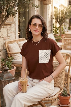 Lela Kadın T Shirt 5865818