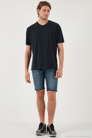 Buratti Modal Karışımlı Regular Fit Bisiklet Yaka Basic T Shirt Erkek T SHİRT 5902924
