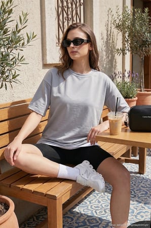 Lela Kadın T Shirt 5865911