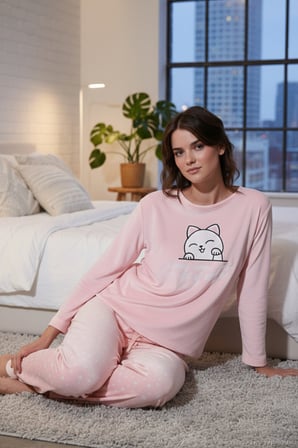 Lela Kadın Pijama Takımı 65713312