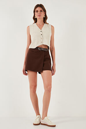 Lela Kadın Şort Etek 611SR0037