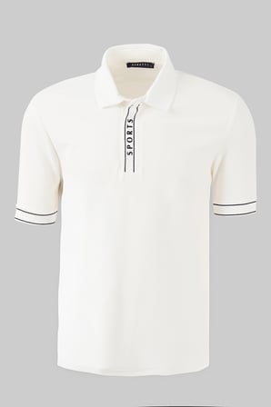 Buratti Pamuklu Regular Fit Yarım Fermuarlı Polo T Shirt Erkek POLO YAKA T SHİRT 5904073 BEYAZ