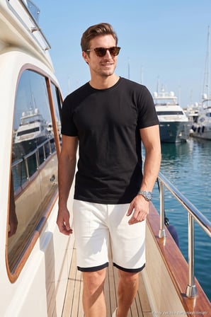 Buratti Scuba Kumaş Çift Katmanlı Paça Detaylı Bağlamalı Short Erkek SHORT 5908091 EKRU